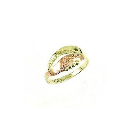 Prsten celozlatý 00503