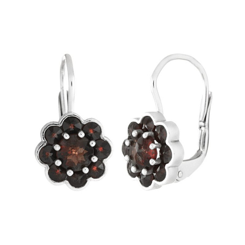 Náušnice kytičky 131390