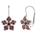 Náušnice květina 131442