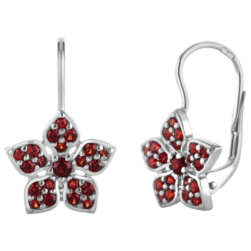 Náušnice květina 131442