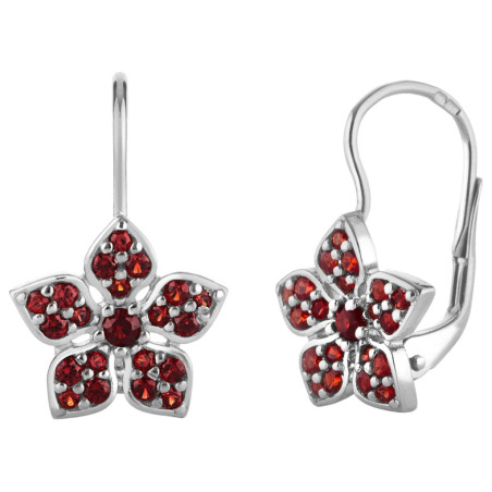 Náušnice květina 131442