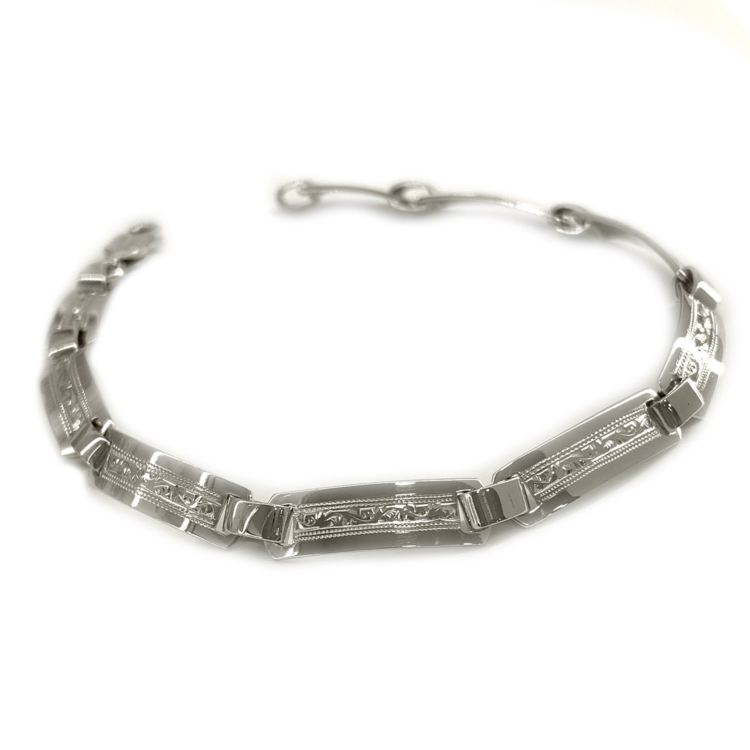 "sterling silver mothers bracelet"